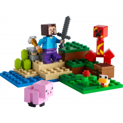 Klocki LEGO 21177 - Zasadzka Creepera MINECRAFT